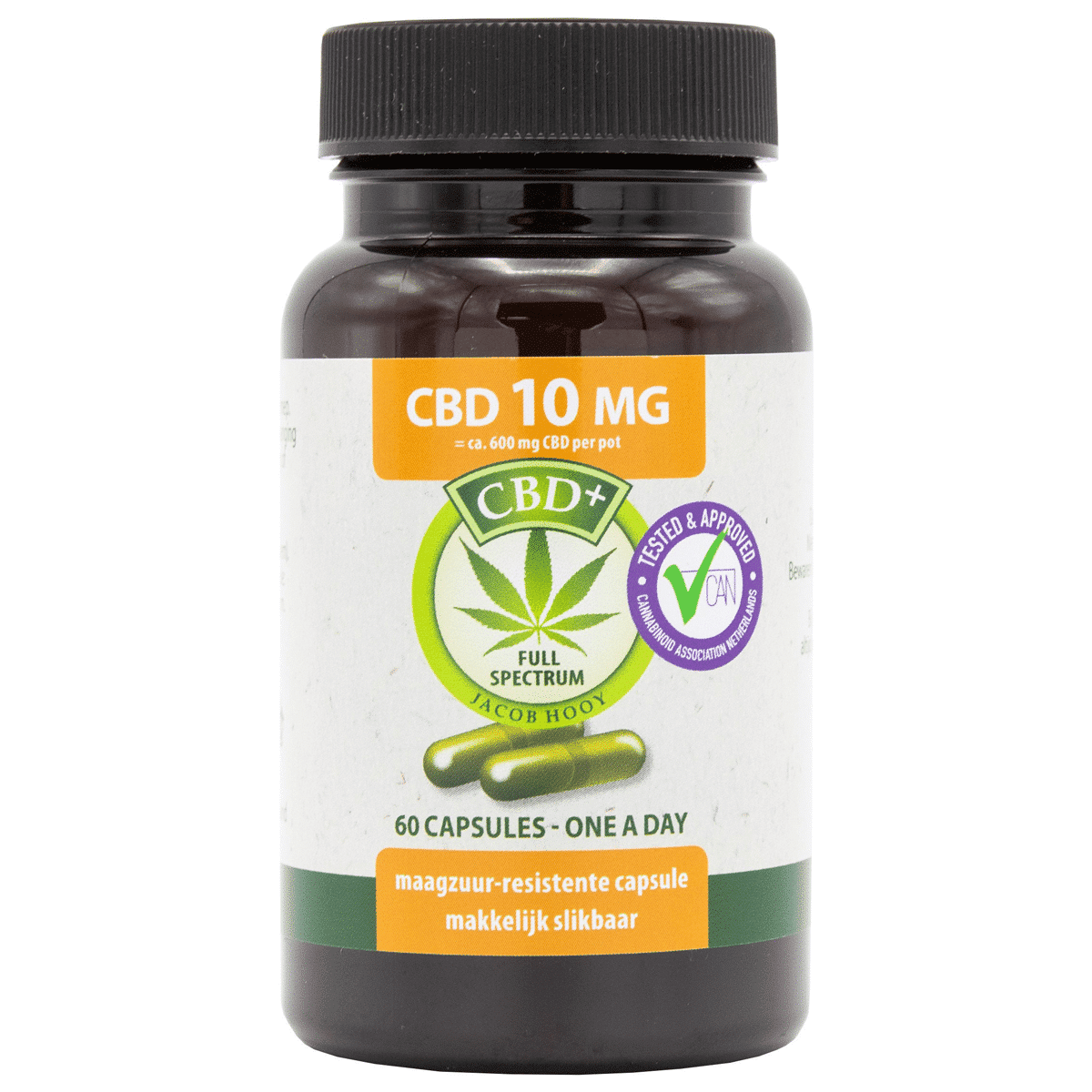 een flesje cbd 10 mg.
